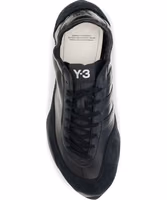 Black Calf Leather Bos Taurus Athletic Sneakers 4