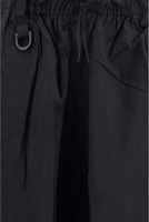 Black Polyamide Cargo Pants 3