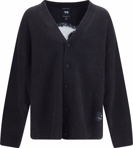 Black Polyamide Cardigan