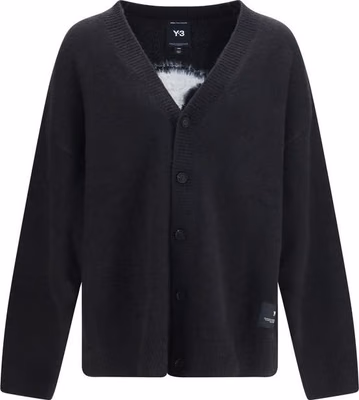 Black Polyamide Cardigan