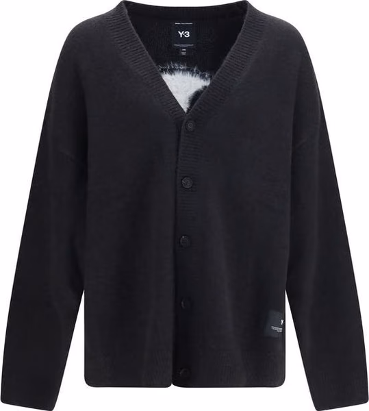 Black Polyamide Cardigan