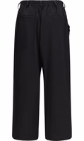 Black Wool Oves Aries Casual Pants 2