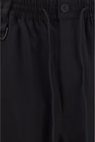 Black Wool Oves Aries Casual Pants 3