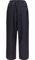 Black Polyester Joggers (Workout Pants) 2