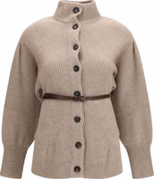 Beige Wool Oves Aries Cardigan 1