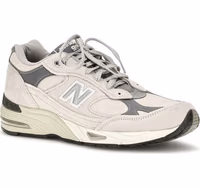 Gray Suede Leather Athletic Sneakers 2