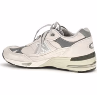 Gray Suede Leather Athletic Sneakers 3