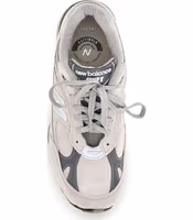 Gray Suede Leather Athletic Sneakers 4