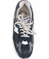 Blue Suede Leather Athletic Sneakers 4