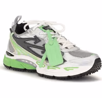 Bicolor Polyethylene Athletic Sneakers 2