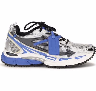 Gray Polyethylene Athletic Sneakers