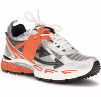 Red Polyethylene Athletic Sneakers 2