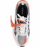 Red Polyethylene Athletic Sneakers 4