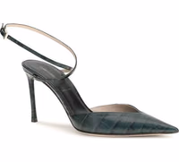 Bicolor Calf Leather Bos Taurus High Heel Pumps 2