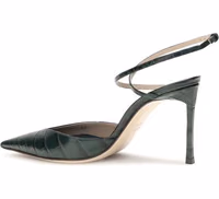 Bicolor Calf Leather Bos Taurus High Heel Pumps 3