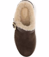 Brown Calf Leather Bos Taurus Mules 4