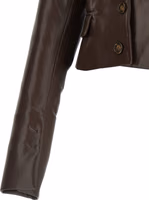 Brown Polyester Blazer 4