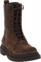 Brown Calfskin Lace-Up Boots 2