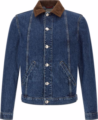 Blue Cotton Denim Jacket