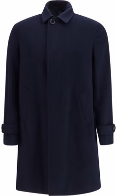 Blue Cashmere Coat