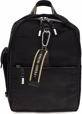 Black Polyamide Backpack