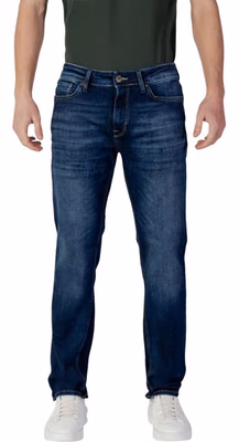 Blue Organic Cotton Relaxed Fit Jeans