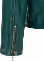 Bicolor Lamb Leather Leather Jacket 4