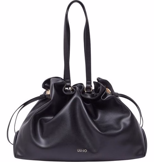 Black Polyethylene Handbag