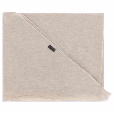 Beige Cashmere Scarf