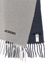 Gray Wool Scarf 3