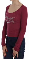 Crystal Embellished Long Sleeve Casual Top 2