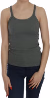 Green Sleeveless Spaghetti Tank T-Shirt Blouse 5