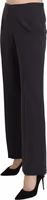 Black Striped Cotton Sretch Dress Trousers Pants 3