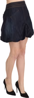 Blue Jeans Denim Cotton Stretch A-line Mini 1