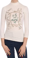 Crew Neck It Is Not A Frame Up! Print Blouse 1
