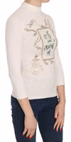 Crew Neck It Is Not A Frame Up! Print Blouse 2