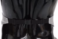 Gray Men Waist Belt 100% Silk Cummerbund 2