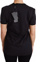 Black #ImAChristmasTree Crewneck Top T-shirt 4