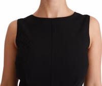 Black Sheath Stretch Formal Dress 5