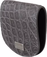 Gray Exotic Skin Condom Case Holder Pocket Wallet 1