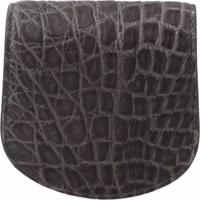Gray Exotic Skin Condom Case Holder Pocket Wallet 2