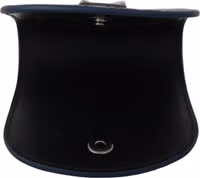 Blue Leather Holder Pocket Condom Case 5