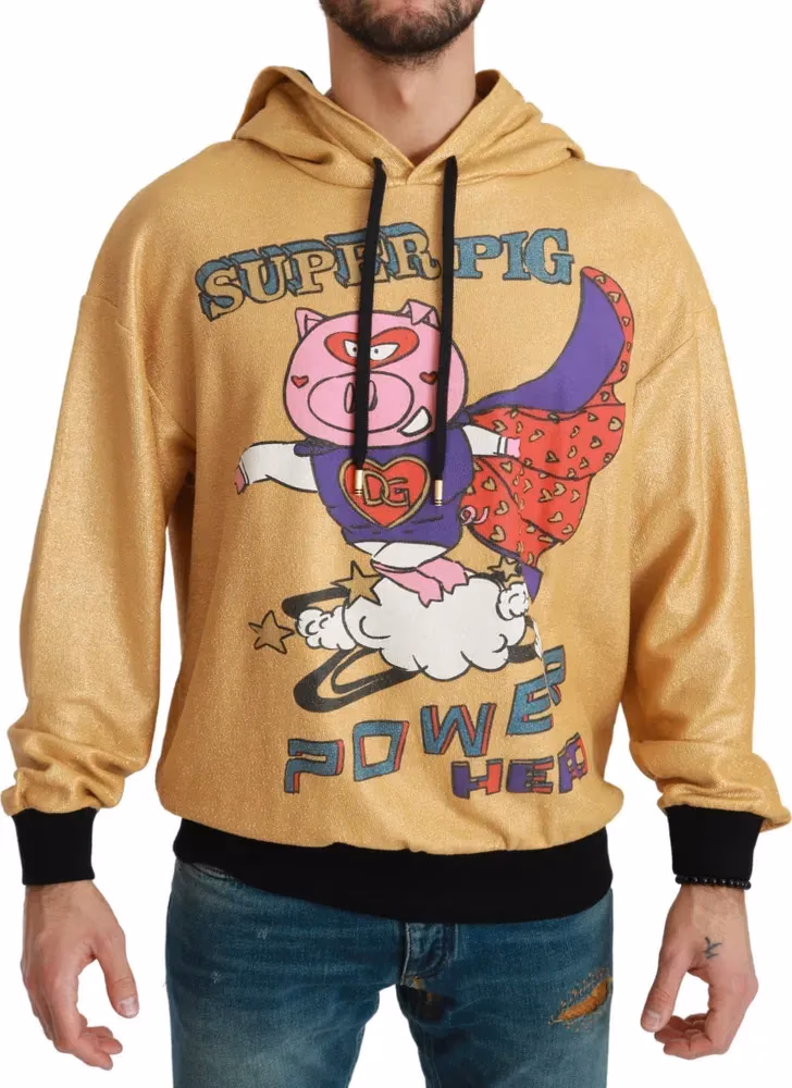 Gold Pig of the Year Hooded Sweater