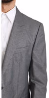 Gray Slim Fit Formal MARTINI Blazer 4