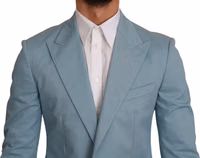 Blue Slim Fit Coat Jacket MARTINI Blazer 3