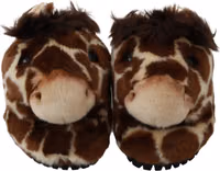 Brown Giraffe Slippers Flats Sandals Shoes 2