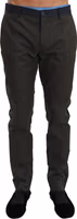 Blue Gray Stripes Trouser Cotton Pants 3