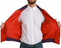 Red YEAR OF THE PIG Bomber Jacket 5