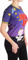 Purple YEAR OF THE PIG Top Cotton T-shirt 1