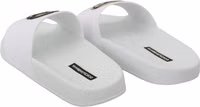 White Leather #dgfamily Slides Shoes Sandals 4